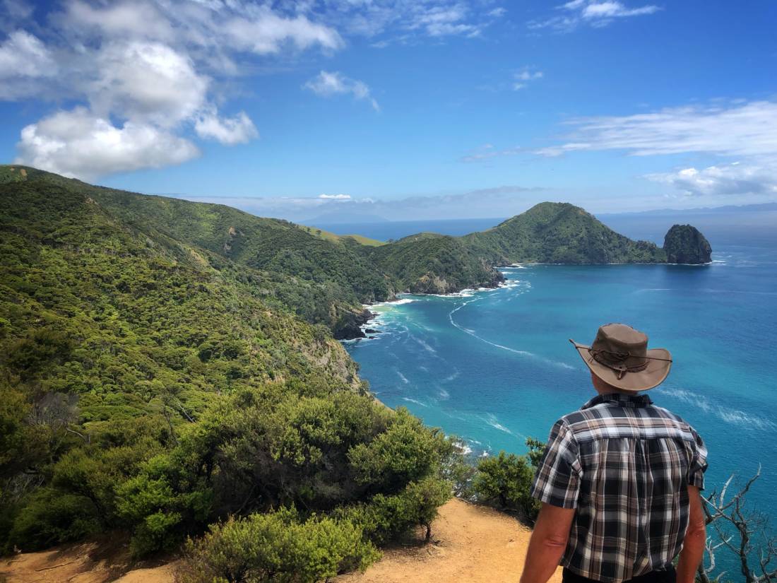 Admiring the view along the Coastal Walkway on the northern tip of the Coromandel Peninsula |  Kylie Rae