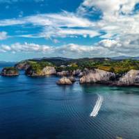 The carved out Coromandel Coastline