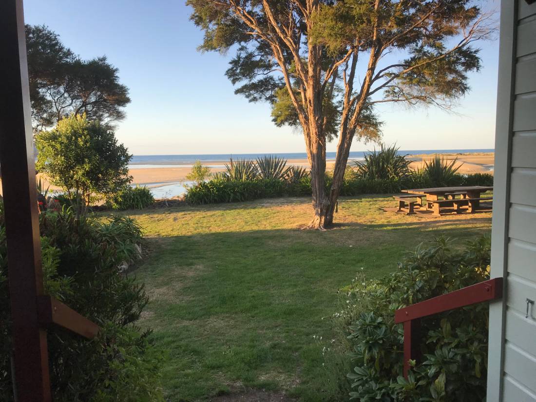 Literally just steps away from the beach our accommodation at Meadowbank Homestead |  <i>Janet Oldham</i>