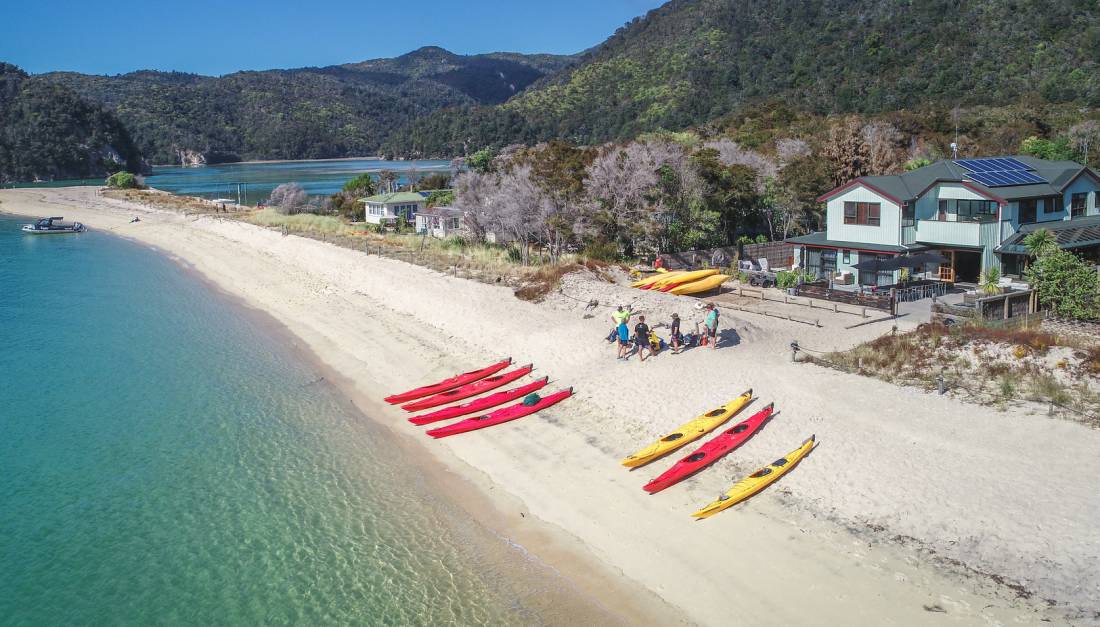 Beachfront stay at Torrent Bay