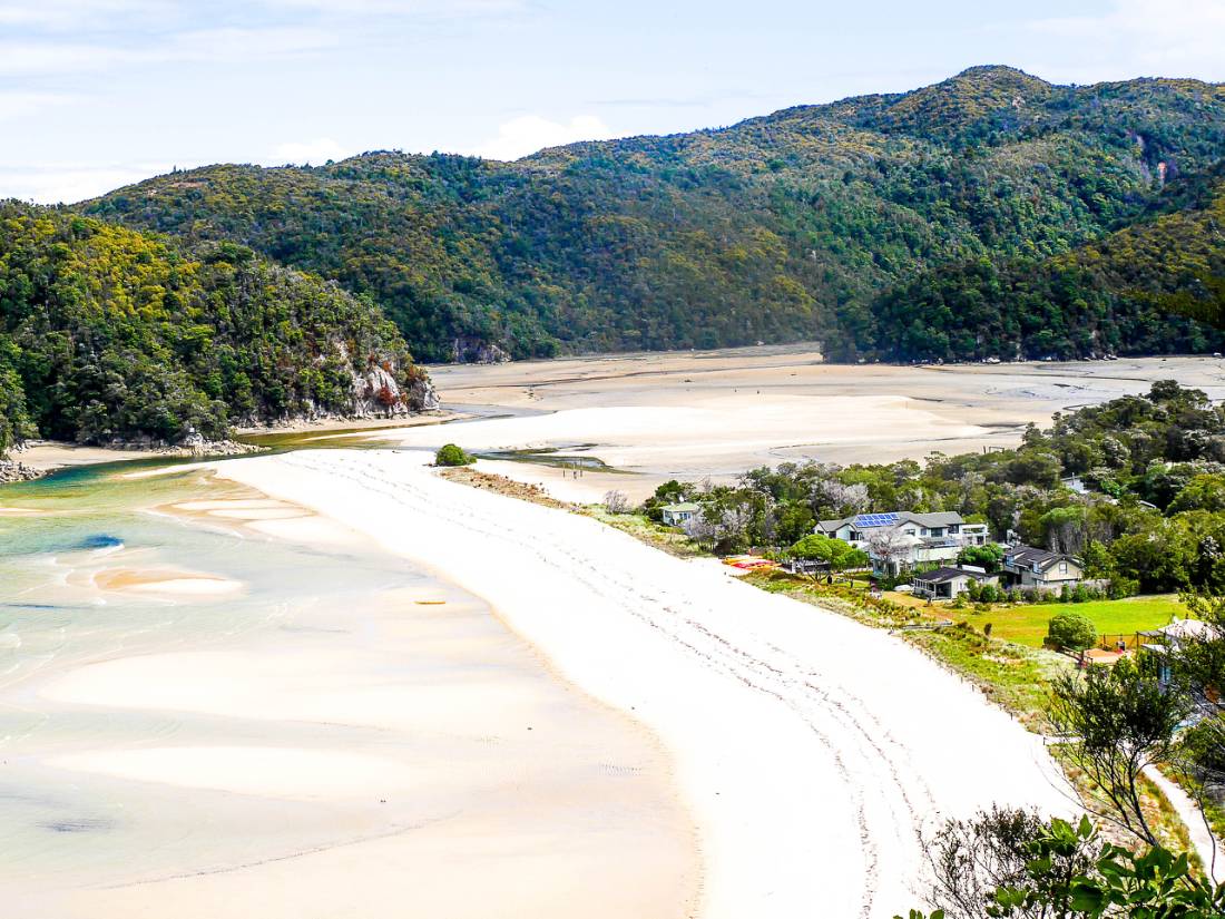 Torrent Bay from above |  <i>Natalie Tambolash</i>